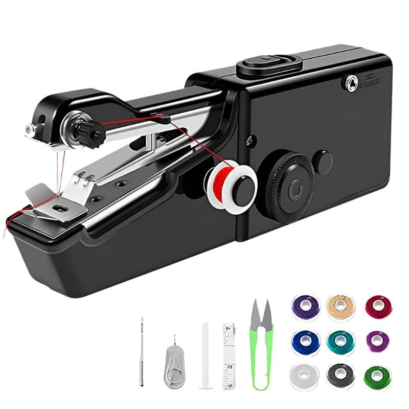 Compact Mini Sewing Machine for Easy Fixes