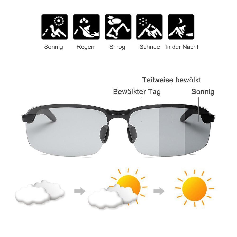 Stylish Color Shift Polarized Sunglasses