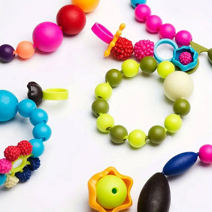 Colorful DIY Jewelry Bead Kit