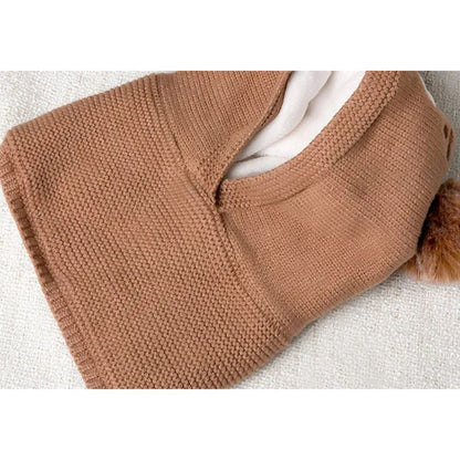 Cozy Baby Animal Hat with Fleece Earflap