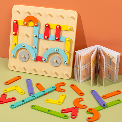 Fun Wooden Learning Puzzle Toy