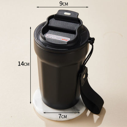 Insulated Stainless Steel Smart Coffee Mug 450ml