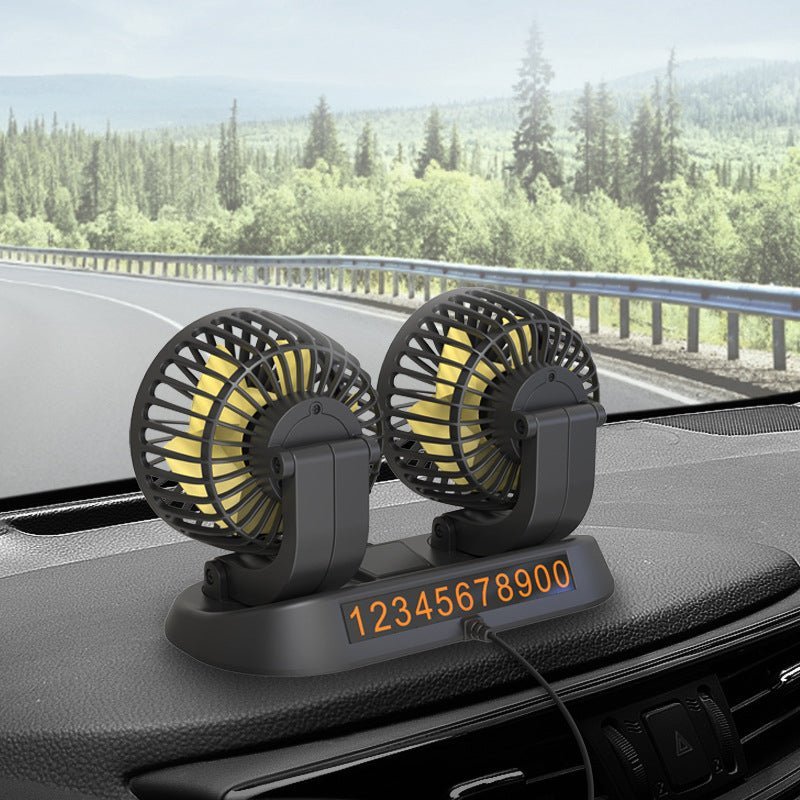 Compact Car Air Fan