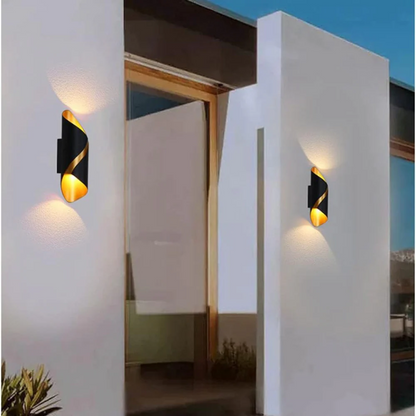 Bright Solar Powered Outside Wall Light