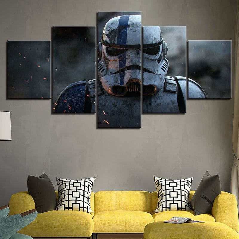 Star Wars Stormtrooper 5-Piece Canvas Art Print Set