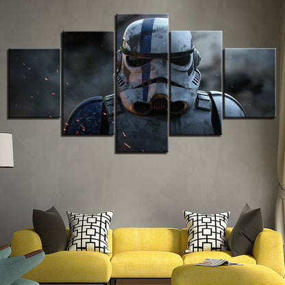 Star Wars Stormtrooper 5-Piece Canvas Art Print Set