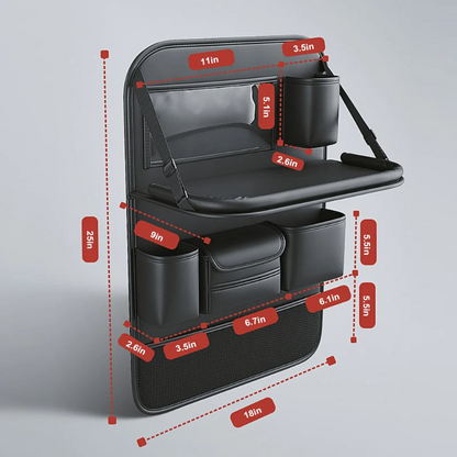 Premium Car Storage Console With Tablet Mount