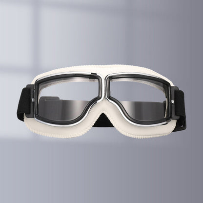 Classic Biker Goggles with Swap Lenses and Cushioning