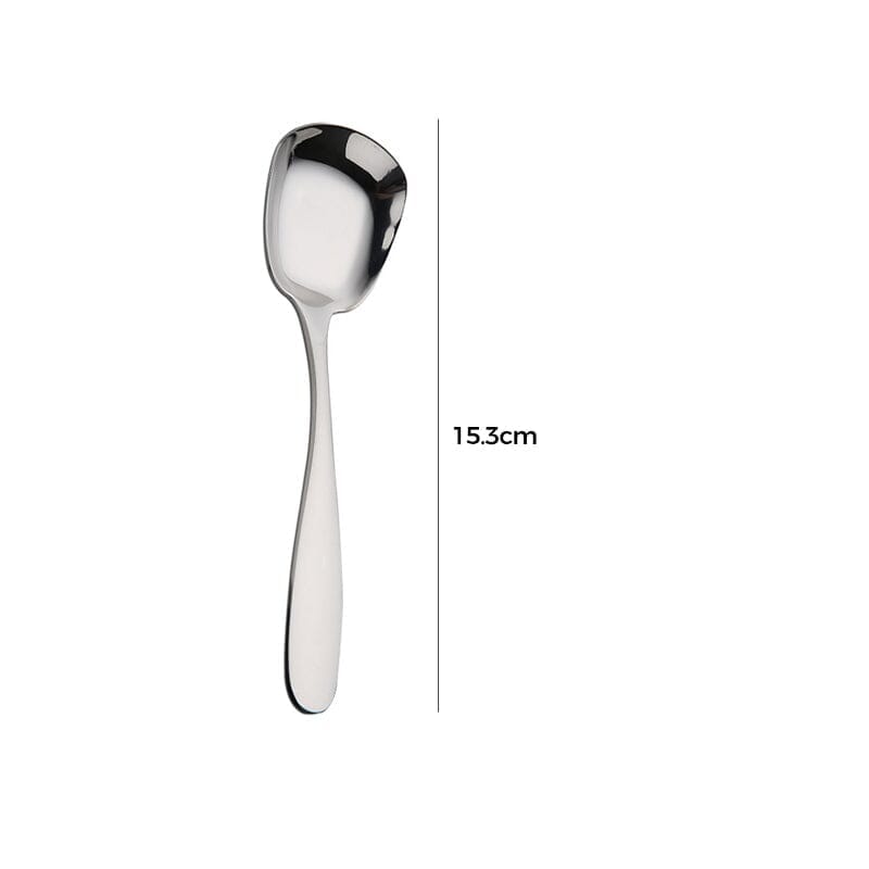Durable Stainless Steel Square Spoon