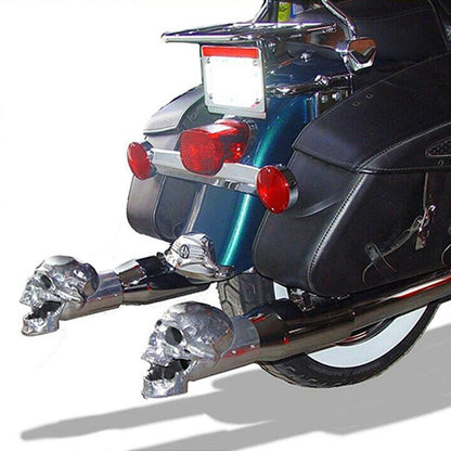 Black Skull Exhaust Tip