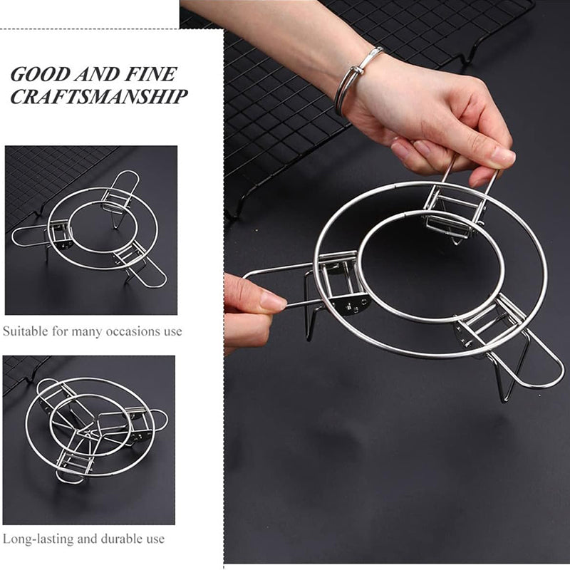 Premium Food Steamer Rack Stainless Steel Stand