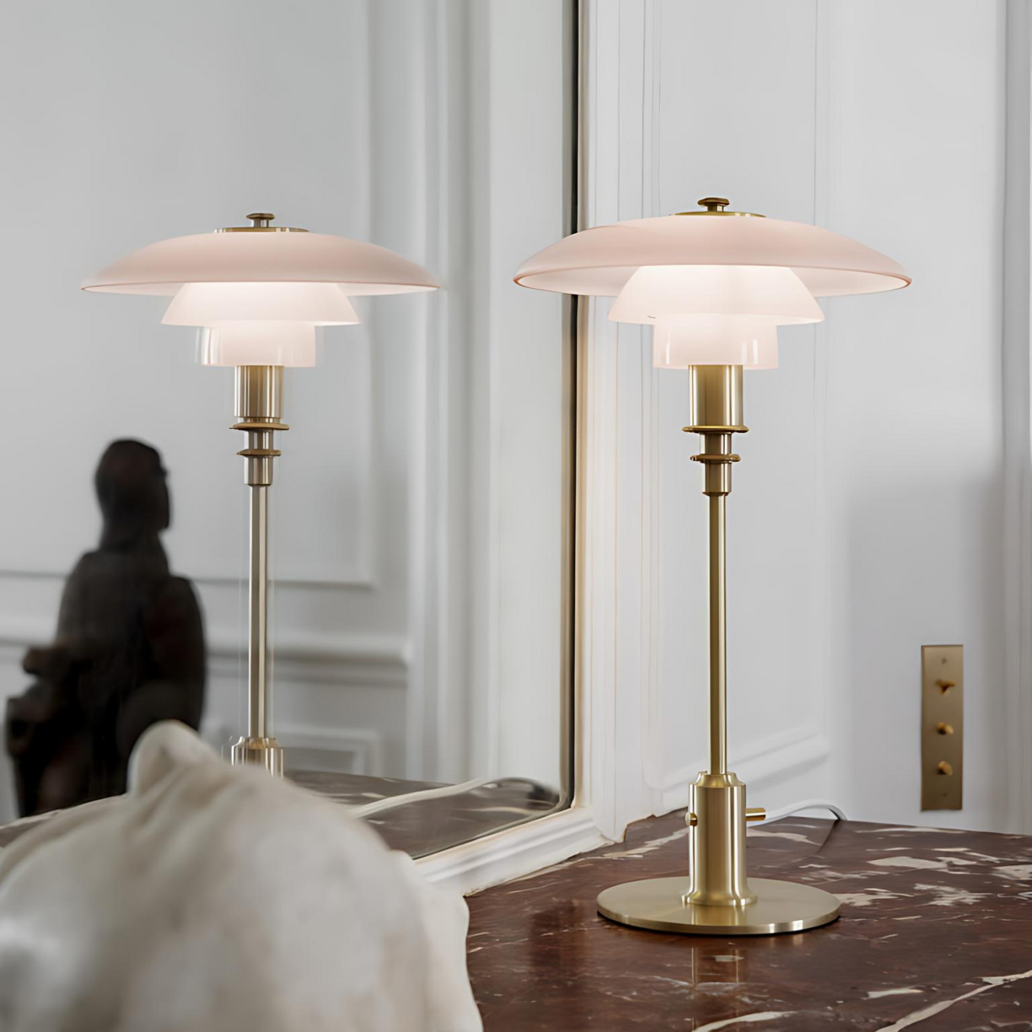 Befez | Modern Chrome Desk Lamp