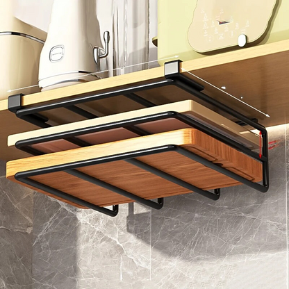 Space Saving Kitchen Hang Organizer - Easy No Drill Install