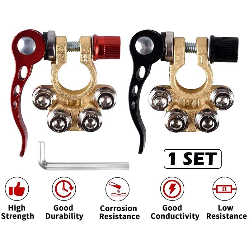 Durable Car Battery Terminal Clamps
