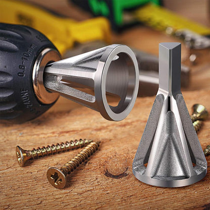 Easy Drill Bit Deburring Chamfer Tool