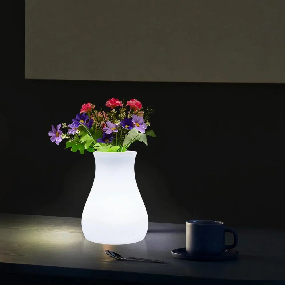 Beautiful Floral Glass Vase