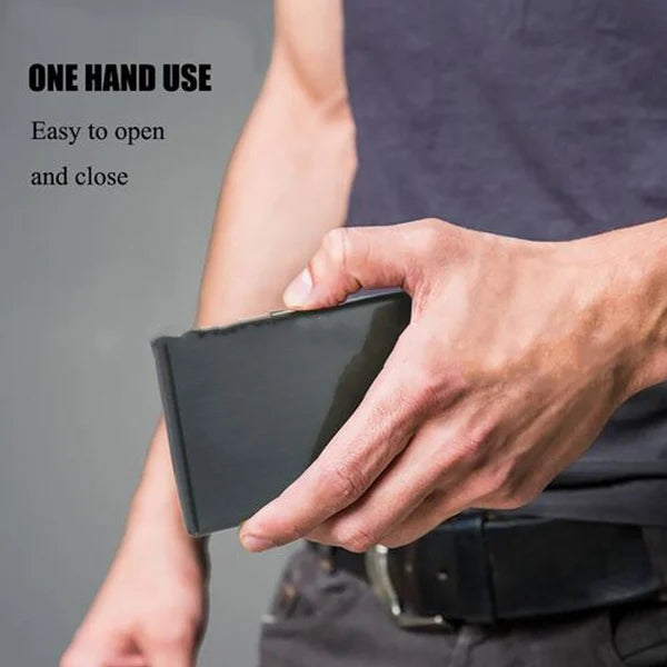 Slim Protective Metal Credit Card Holder