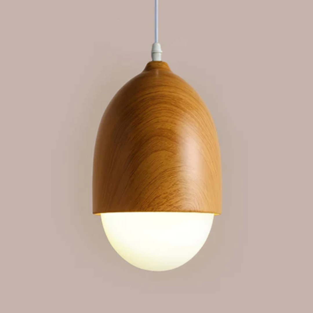 Unique Acorn Shaped Pendant Light
