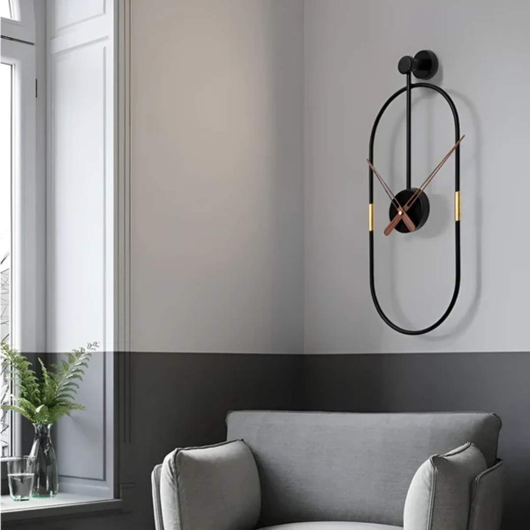 Simple Big Round Wall Clock - Befez