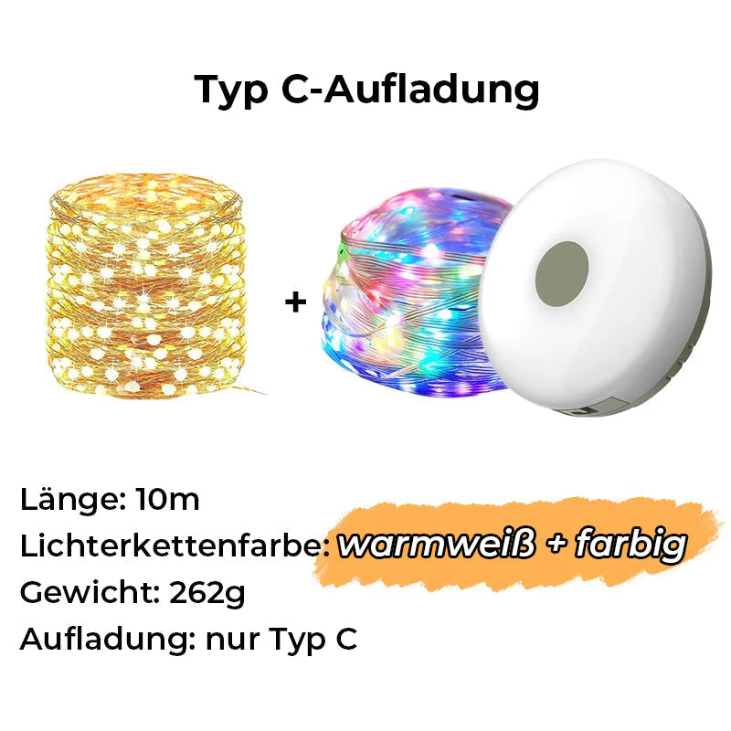 Waterproof Outdoor String Fairy Lights