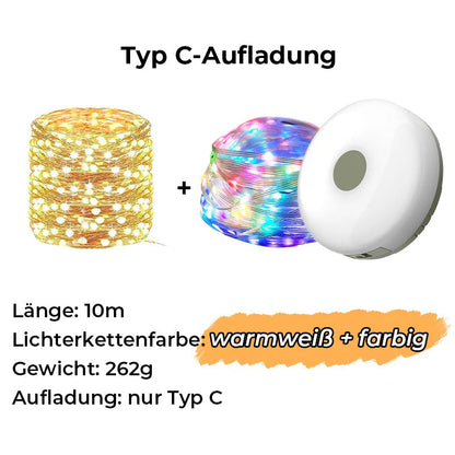 Waterproof Outdoor String Fairy Lights