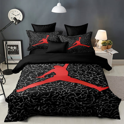 Athletic Basketball Bedding Set