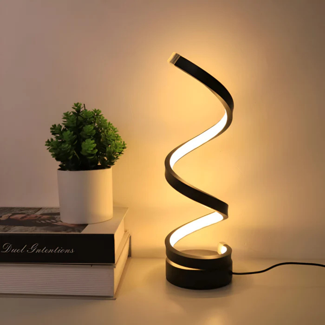 Stylish Spiral LED Desk Lamp - Befez