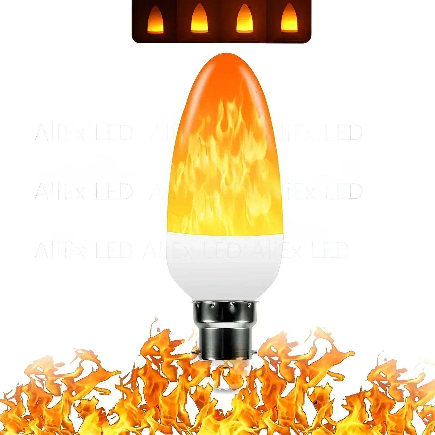 Warm Ambient Flicker Effect Table Lamp