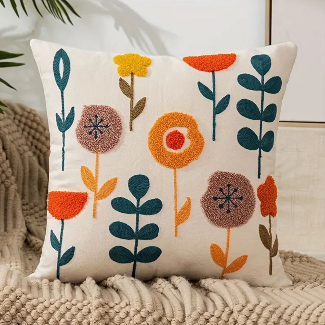 Befez | Floral Pattern Soft Cushion