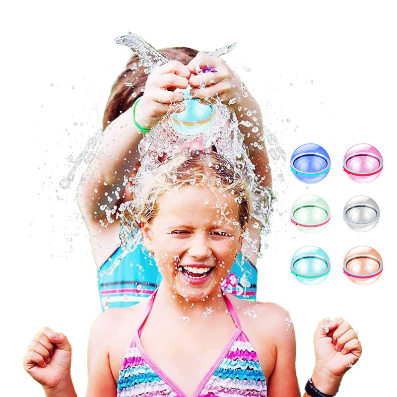 Colorful Pool Splash Balls Reusable Water Toys