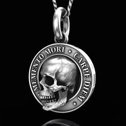 Tough Skull Pendant in Stainless Steel