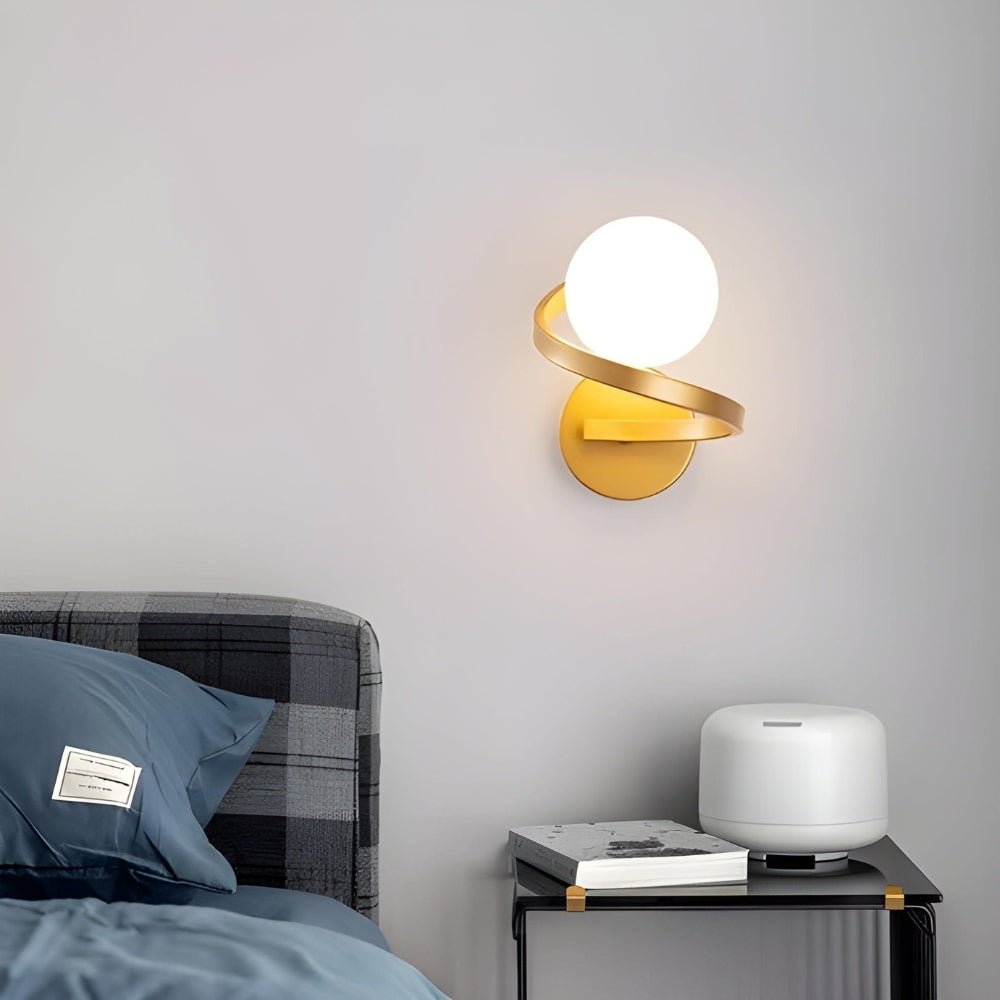 Stylish Spiral LED Wall Lamp Befez