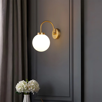 Stylish Glass Ball Table Lamp