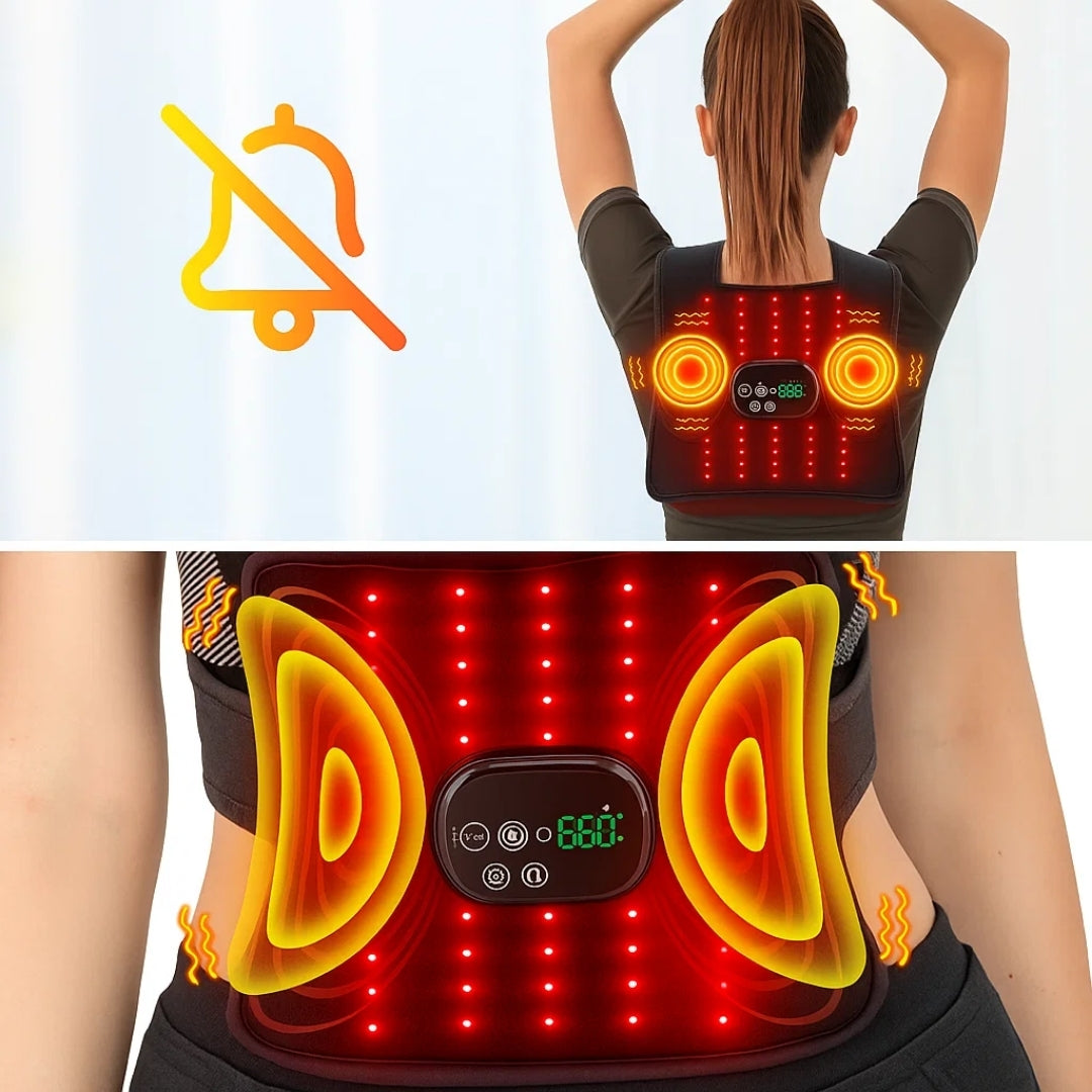 Warm Relief Heated Back Wrap for Pain & Sore Muscles
