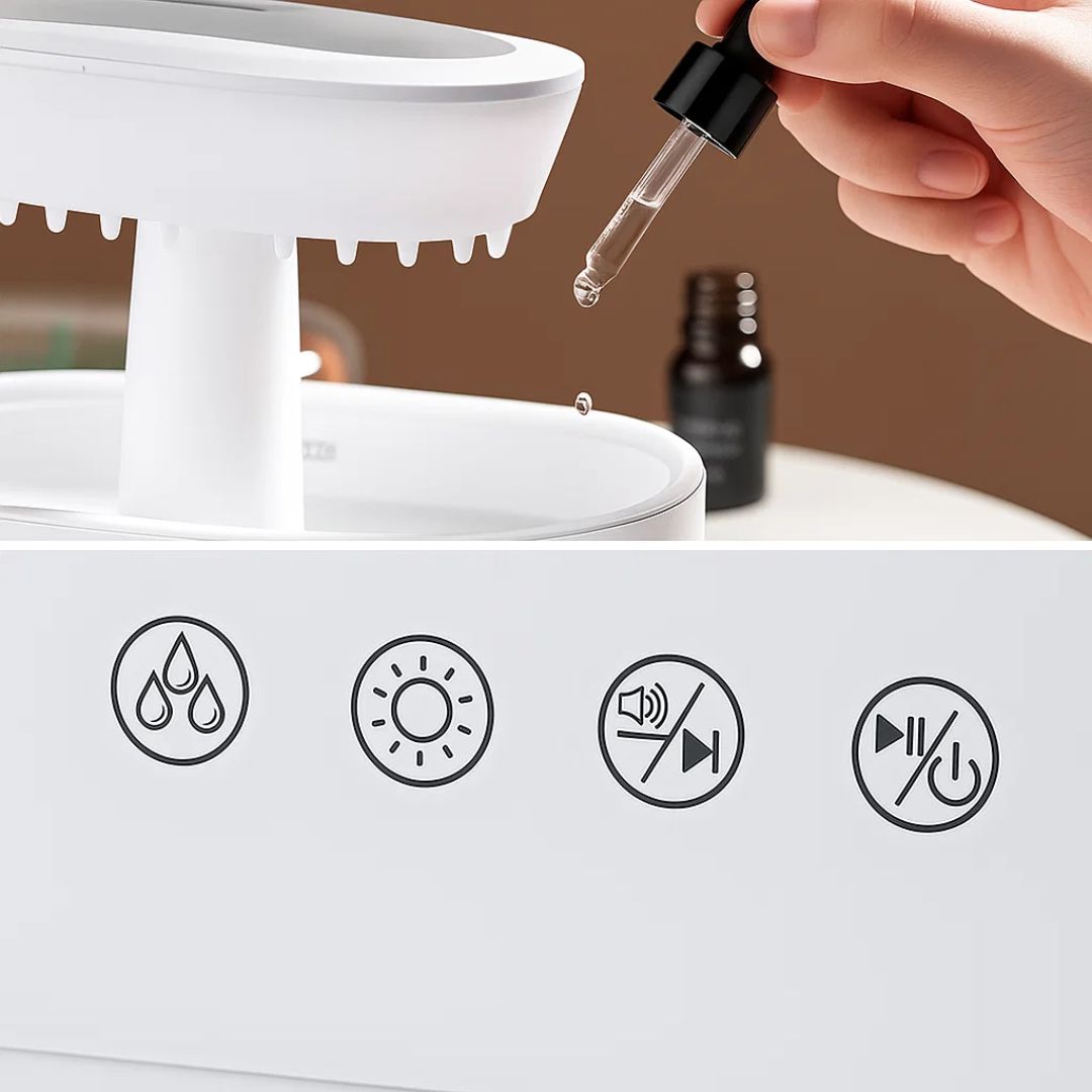 Cool Mist Humidifier Night Lamp for Better Sleep