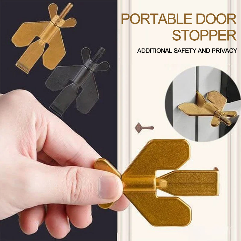 Compact Security Door Stop Wedge