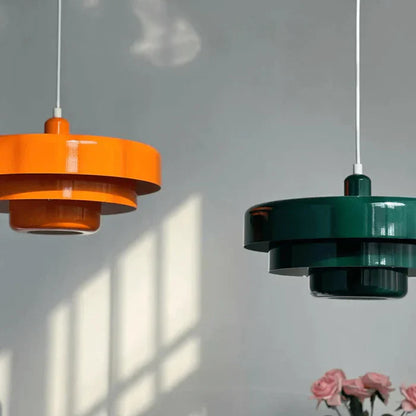Retro Style Pendant Light - Soft LED Industrial Lamp