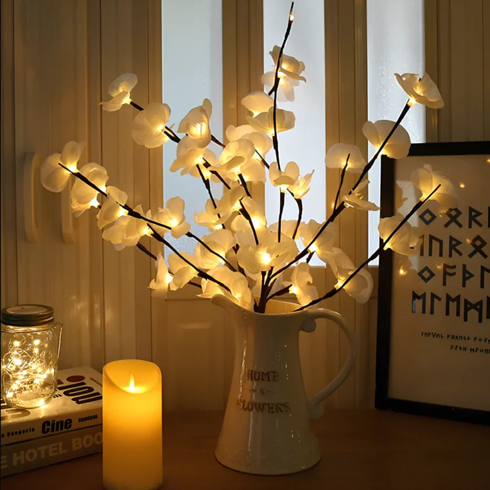 Decorative Lit Tree Branches