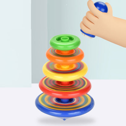 Fun Colorful Spinning Top Game