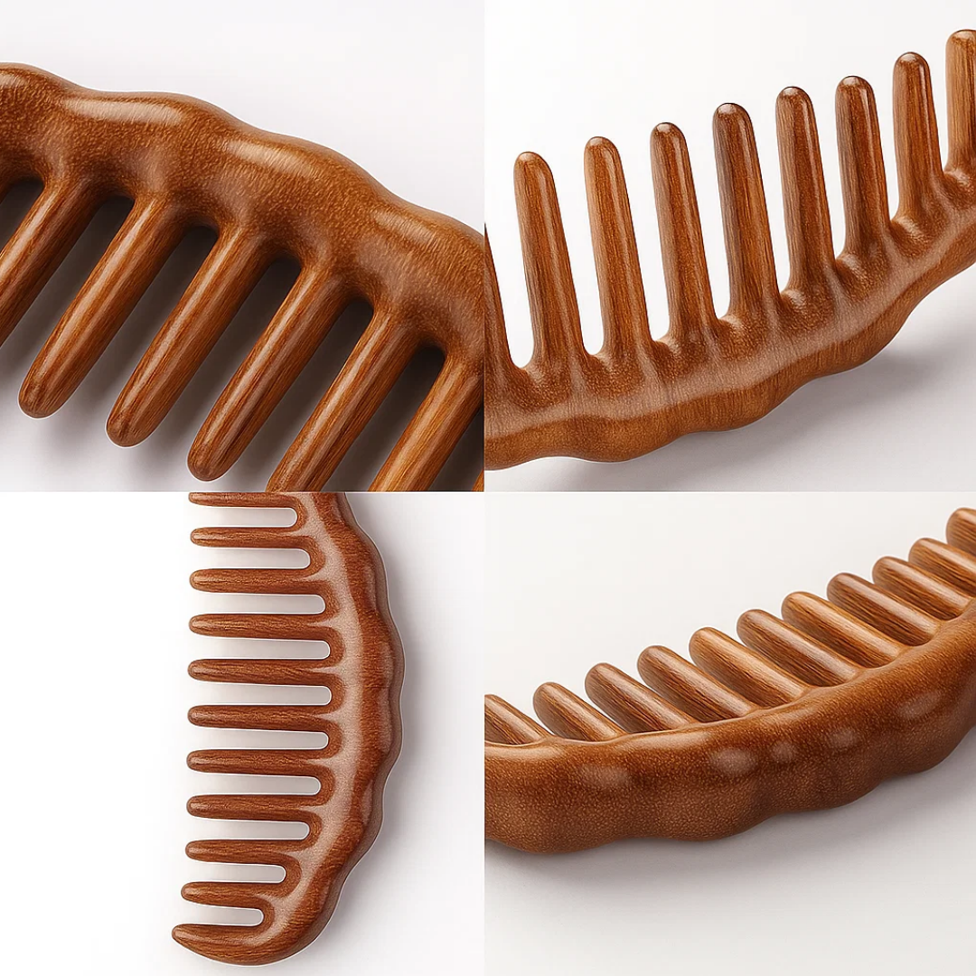 Soft Bristle Detangling Comb for Healthy Hair