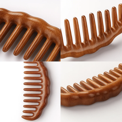 Soft Bristle Detangling Comb for Healthy Hair