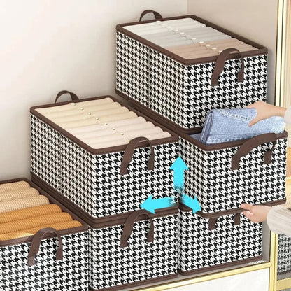 Compact Closet Jeans Storage Organizer