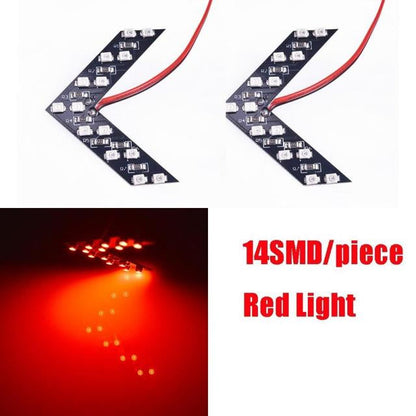Bright 2PCS Car LED Arrow Light Panels