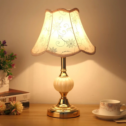 Rustic Nordic Wooden Desk Lamp