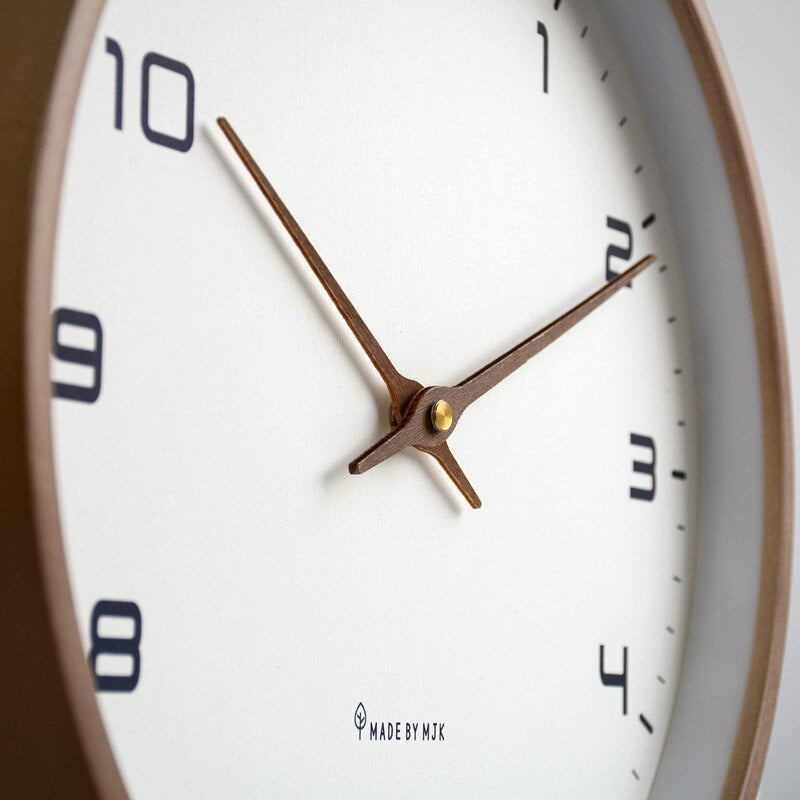 Rustic Wooden Wall Clock - Classic Home Decor