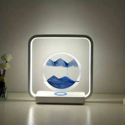 Colorful LED Table Night Lamp with Moving Sand - Befez