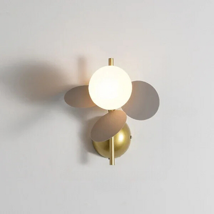 Stylish LED Glass Wall Light Fixture