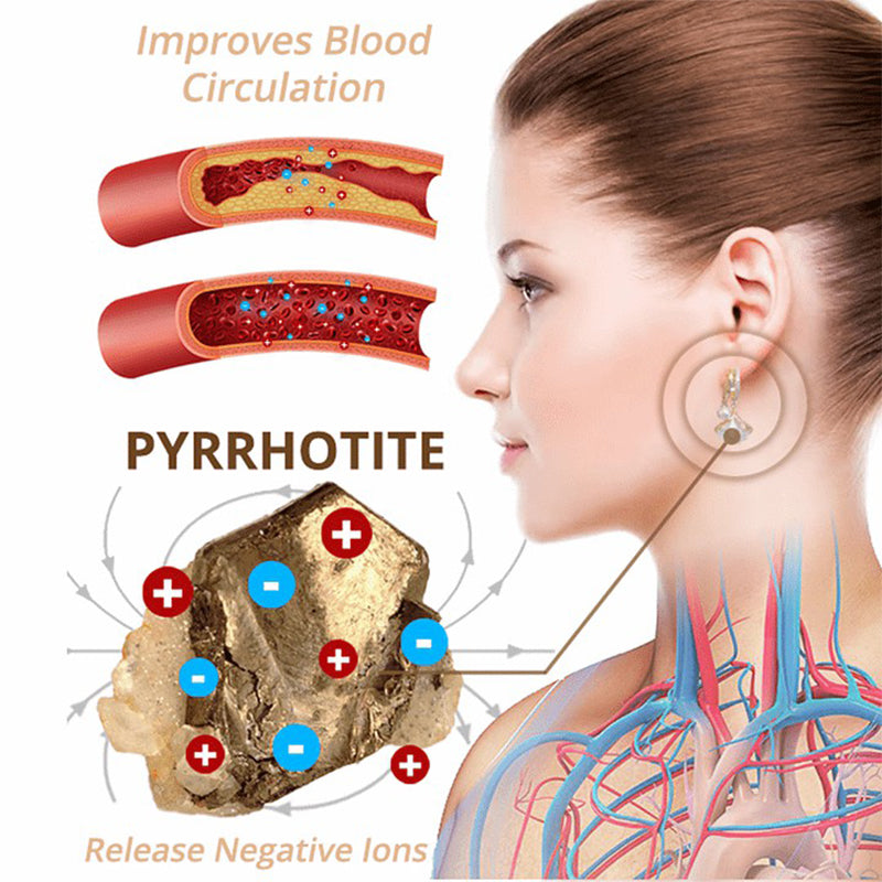 Powerful Magnetic Germanium Health Earrings