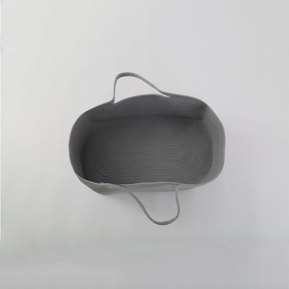 Cozy Newborn Baby Basket with Handles