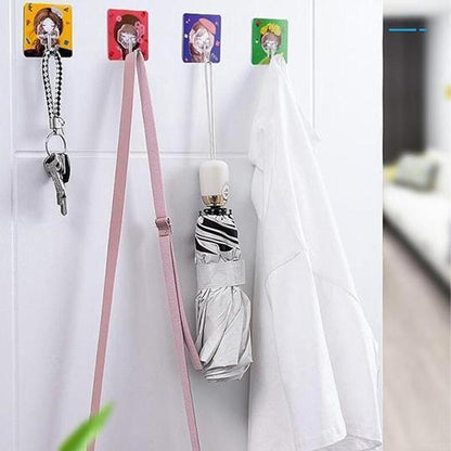 Strong Sticky Wall Hooks (10/20/30 pack)